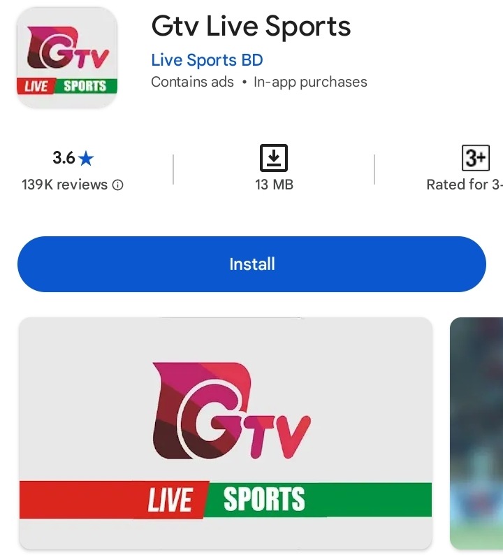 Gtv Live Sports apps